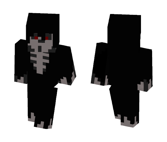 Grim Reaper Skin. Without shading. - Male Minecraft Skins - image 1