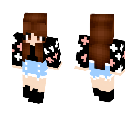 ✿ Florar Outfit ✿ - Female Minecraft Skins - image 1