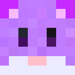Kawaii Purple Cat - Cat Minecraft Skins - image 3