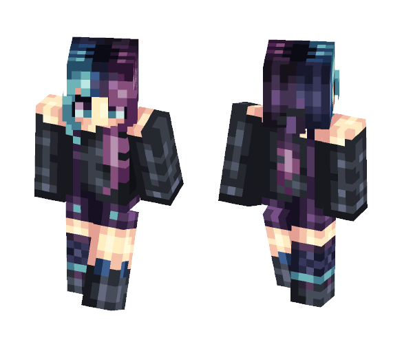 ~Colour party~ Lyя - Female Minecraft Skins - image 1