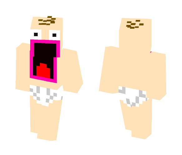 Scared Baby - Baby Minecraft Skins - image 1
