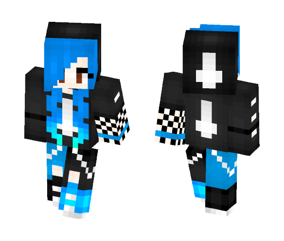 My online persona and first skin c: - Female Minecraft Skins - image 1