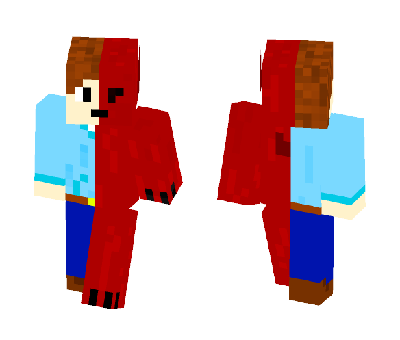 Half human, half demon - Male Minecraft Skins - image 1