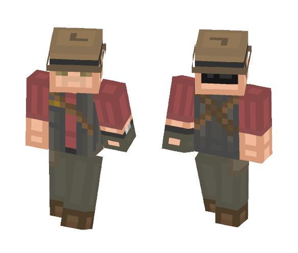 Sniper (TF2) - Male Minecraft Skins - image 1