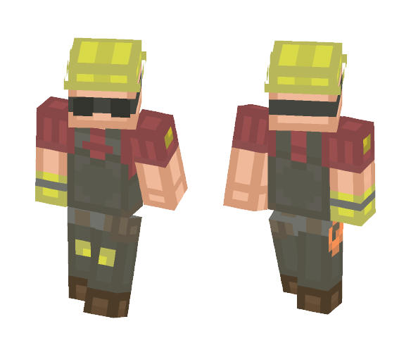 Engineer (TF2) - Male Minecraft Skins - image 1