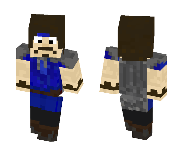 Sparadrap (Noob) - Male Minecraft Skins - image 1