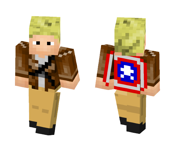 captain america (steve rogers) - Comics Minecraft Skins - image 1