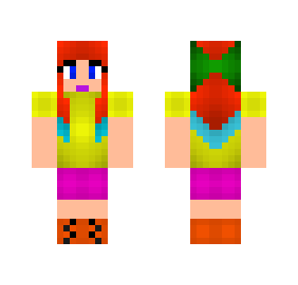red-headed me - Female Minecraft Skins - image 2
