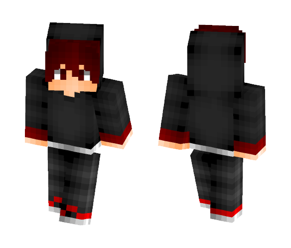 Black and Red - Male Minecraft Skins - image 1