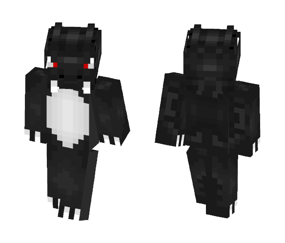 Scorched Fire Dragon v2 requested - Male Minecraft Skins - image 1