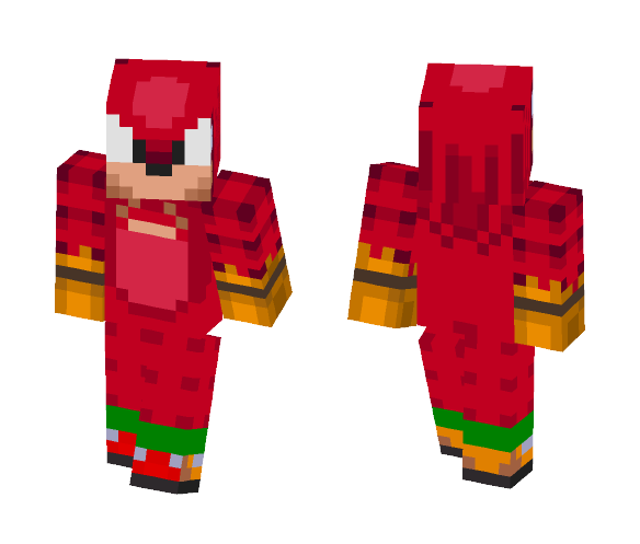 Knuckles the Tomato - Male Minecraft Skins - image 1