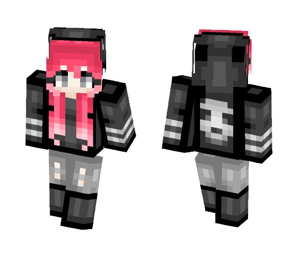 Skellies are popular now. o-o - Female Minecraft Skins - image 1