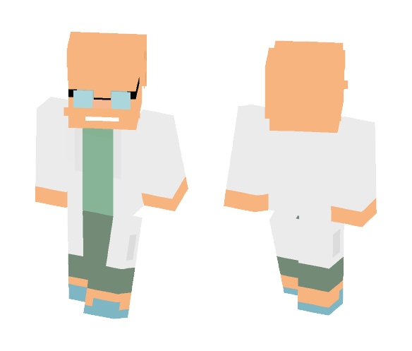 Professor Farnsworth (Futurama) - Male Minecraft Skins - image 1
