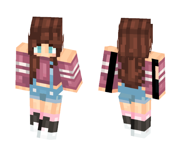 тєє ♥ Overalls Cutie - Female Minecraft Skins - image 1
