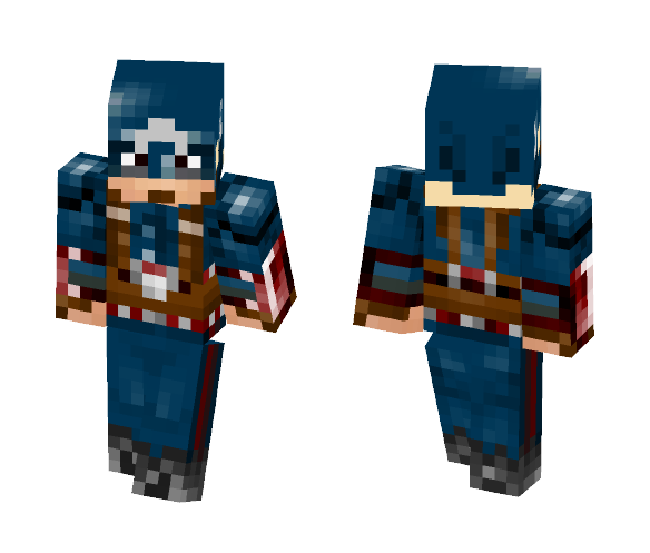captain america (civil war) - Comics Minecraft Skins - image 1