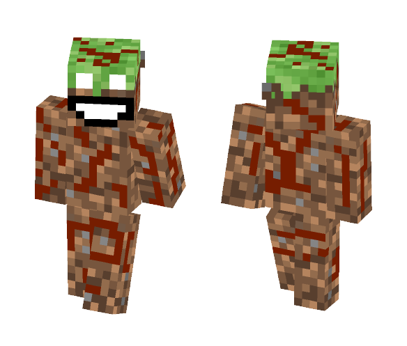 Creepy dirt - Male Minecraft Skins - image 1