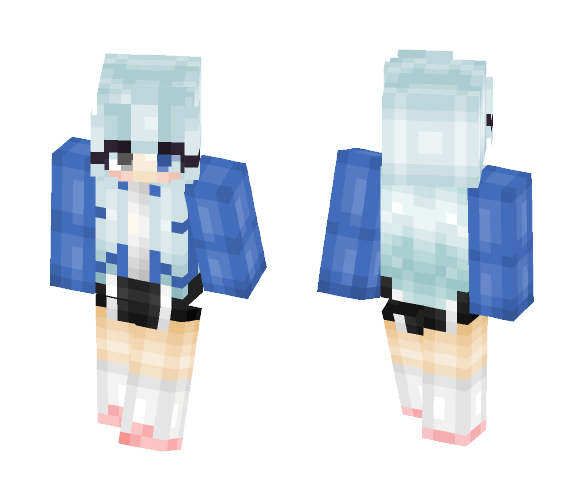 UnderTale~SANS Girl - Girl Minecraft Skins - image 1