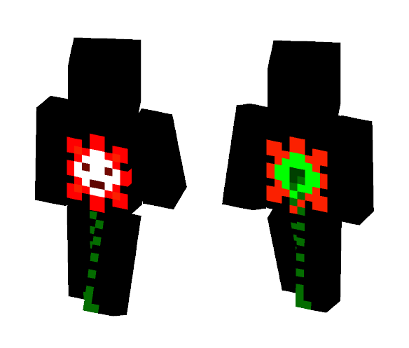 DeathTale Flowey (AsniRiel) - Male Minecraft Skins - image 1