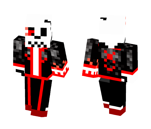 DeathTale Sans - Male Minecraft Skins - image 1