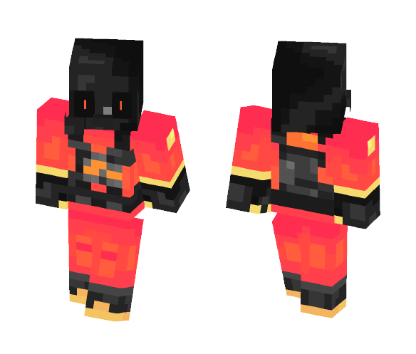 Pyro! (RED) - Male Minecraft Skins - image 1
