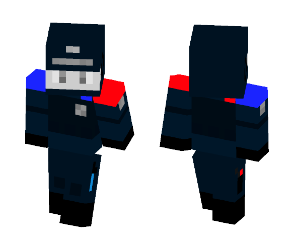year 2294 police officer - Male Minecraft Skins - image 1