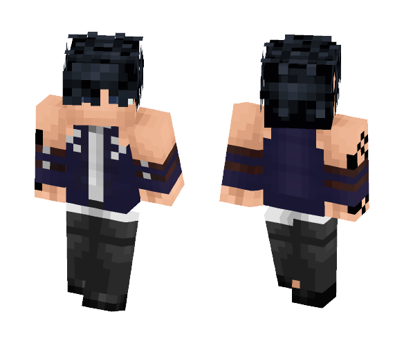 Gray Fullbuster [Grand Magic Games] - Male Minecraft Skins - image 1