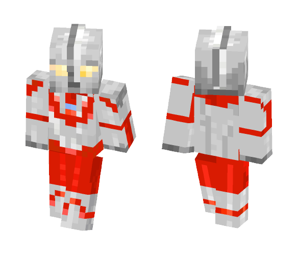 Ultraman, Series 1 - Male Minecraft Skins - image 1