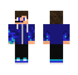 blue steve123 - Male Minecraft Skins - image 2