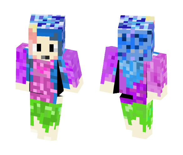 Swim Girl - Girl Minecraft Skins - image 1