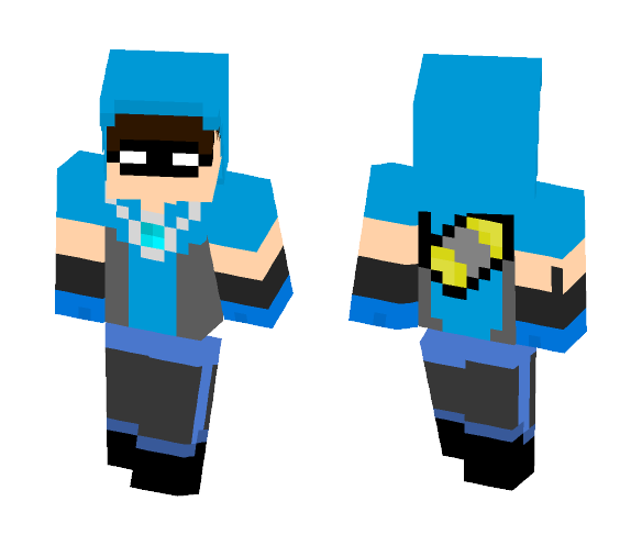 thunder arrow (for a friend) - Male Minecraft Skins - image 1