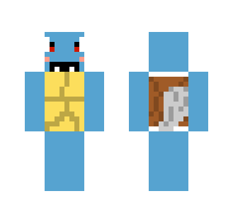 #008 Wartortle - Interchangeable Minecraft Skins - image 2
