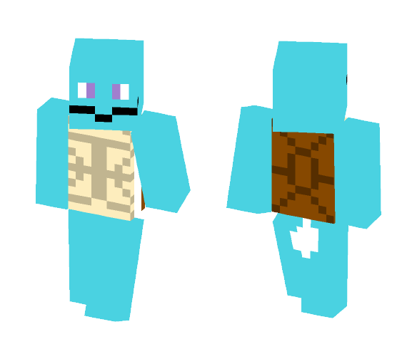 #007 Squirtle - Interchangeable Minecraft Skins - image 1