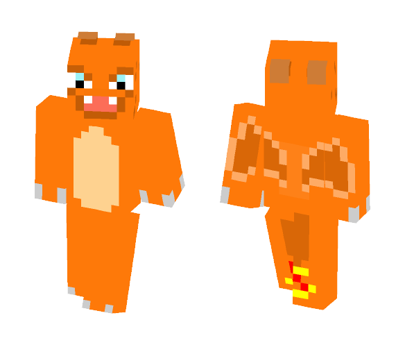 #006 Charizard - Interchangeable Minecraft Skins - image 1