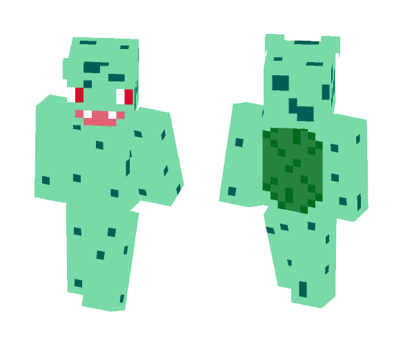 #001 Bulbasaur - Interchangeable Minecraft Skins - image 1