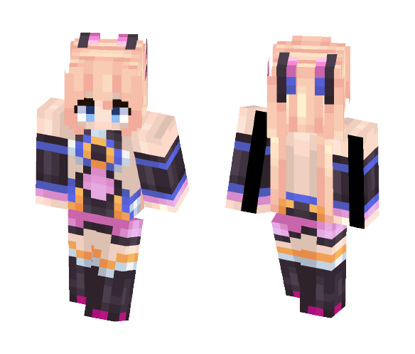 Tsunemi - Hyperdimension Neptunia - Female Minecraft Skins - image 1