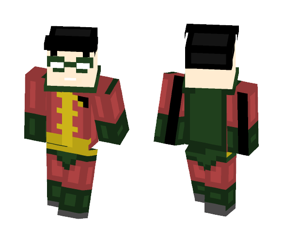 Robin ~Batman~ - Comics Minecraft Skins - image 1