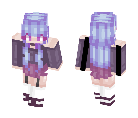 ~Pastel Goth~ - Female Minecraft Skins - image 1