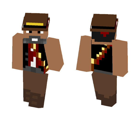 Pirate Chief Rameses - Uncharted 3 - Male Minecraft Skins - image 1