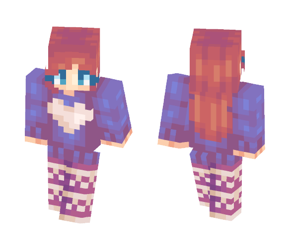 Love is all....Cheesy - Female Minecraft Skins - image 1