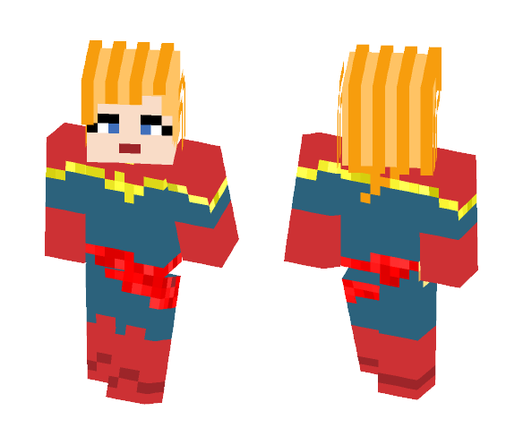 Captain Marvel - Comics Minecraft Skins - image 1