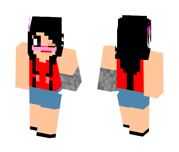 Loli Guts (OC) - Female Minecraft Skins - image 1