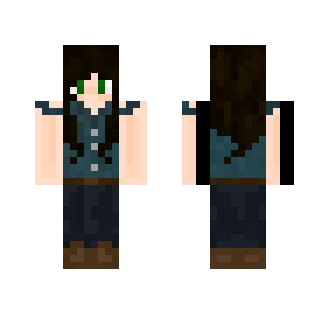 ☂ Buttons ☂ - Female Minecraft Skins - image 2