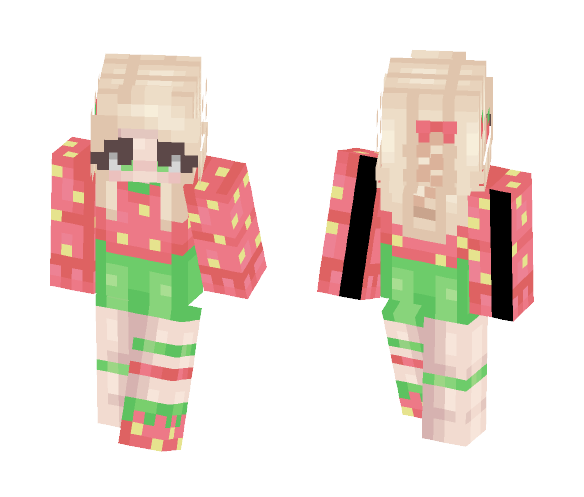 〚ᵏᵃˢˢᶤᵉ〛~ Strawb - Female Minecraft Skins - image 1