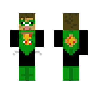 GREEN PIZZA - Male Minecraft Skins - image 2