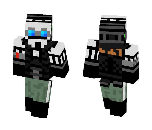 Metrocop From Half-Life 2 - Male Minecraft Skins - image 1