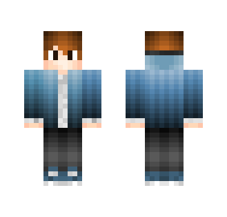 Blue Gamer - Male Minecraft Skins - image 2