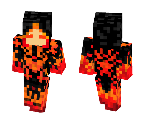 Fire Wizard - Male Minecraft Skins - image 1