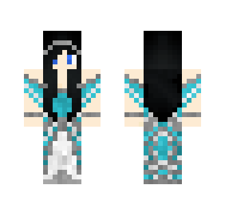 Winter Fundraiser Gown - Female Minecraft Skins - image 2