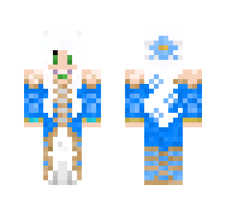 Blue Noble Court Gown - Female Minecraft Skins - image 2