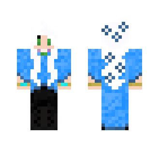 Blue Long Shirt - Female Minecraft Skins - image 2